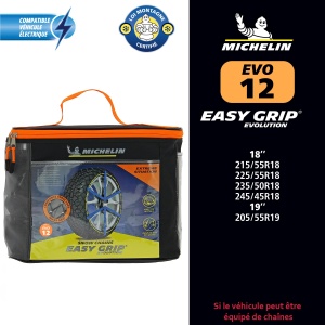 Coroana de zapada Michelin Easy Grip Evolution 12 - 2 bucati, usoara, pentru 21555R18 - 24545R18 - Img 2