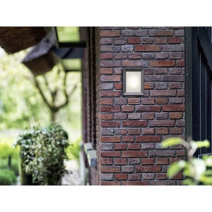 Corpuri de perete de exterior Philips Karp, 5,5 W, 2700 K, alb cald, rezistent la apa, antracit, rezistent la intemperii IP44 - Img 2