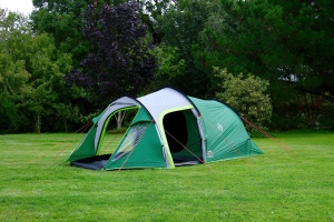 Cort de Camping Coleman Chimney Rock 3 Plus, Capacitate 3 Persoane, 2 Intrari - Img 11