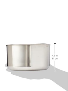 Cos de gatit cu aburi Lagostina inox 1810 diametru 18 cm compatibil cu oala sub presiune - Img 5