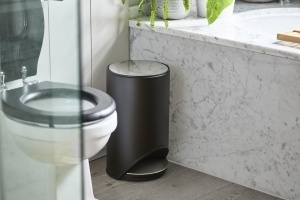 Cos de gunoi Joseph Joseph 30151 Arc 10L, Softclose, Negru - Img 6