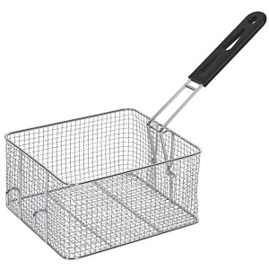 Cos de prajire HENDI 6L cu maner rezistent la caldura 238x185x100mm otel inoxidabil