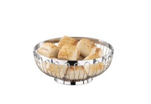 Cos din otel inoxidabil Hochglanz APS 30230, 25.5 cm, ideal pentru paine si fructe - Img 2
