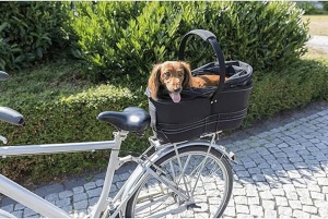Cos pentru bicicleta TRIXIE pentru caini, 29x49x60 cm, capacitate 8 kg, cu cadru metalic - Img 3
