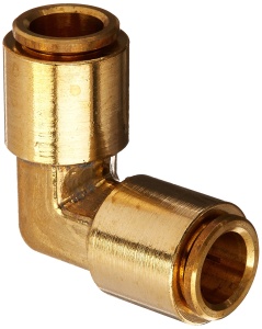 Coturi de bransare Orbit Arizona Mist 92110L din alama, 90 grade, exterior
