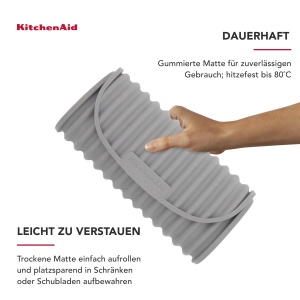 Covoare de uscare KitchenAid Slim, design compact, 43cm x 18cm - Img 6