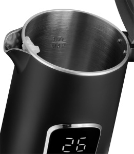 Cratita electrica Concept RK3385, 1.7 l, Negru, cu control temperatura - Img 3