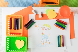 Creion cerat BIC Kids Plastidecor Triangle, 12 culori, bruchsicher, pentru copii - Img 7
