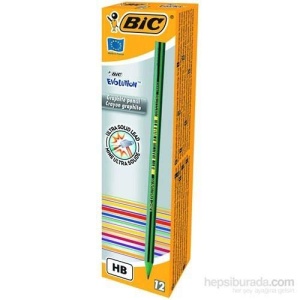 Creion grafit BIC Evolution 12 bucati, rezistent, usor de sters, culori diverse - Img 9