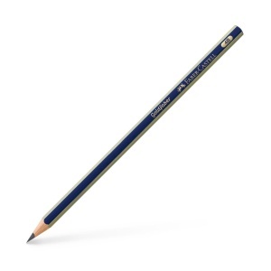 Creion grafit Faber-Castell Goldfaber 4B, set 12 bucati, design hexagonal