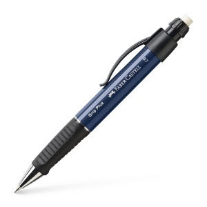Creion mecanic Faber-Castell GRIP PLUS 0,7 mm cu radierguma albastru metalic