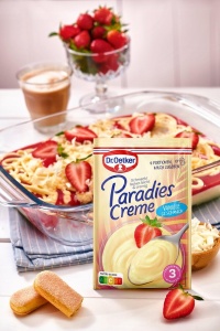 Crema de desert Dr.Oetker Paradies, vanilie, 13 pachete x 60 g - Img 2