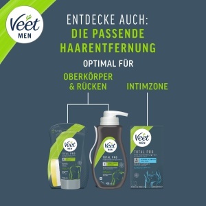Crema de indepartare a parului Veet Men 200 ml pentru corp si picioare, cu spatel - Img 8