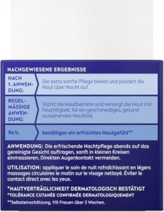 Crema de noapte NIVEA Erfrischend, 50 ml, cu Aloe Vera si Acid Hialuronic - Img 2