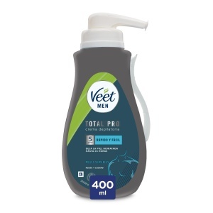 Crema depilatoare pentru barbati Veet Piele Sensibila 400 ml