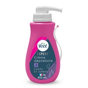 Crema depilatoare Veet Expert, 400 ml, cu Sheabutter, pentru toate tipurile de piele