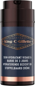 Crema hidratanta Gillette King C pentru barbati, 100 ml, cu parfum de bergamota