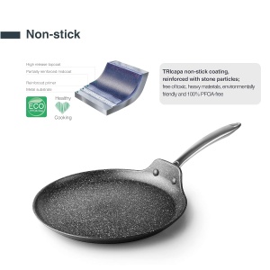 Crepe Maker Lacor 27144, Aluminiu, Antiaderent, 24cm - Img 4