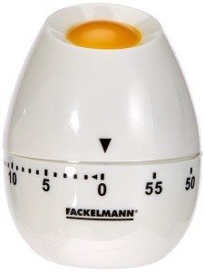 Cronometru Fackelmann 41919 cu design ou, setare 60 minute, sunet puternic - Img 2