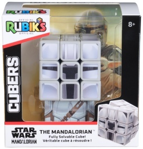 Cub Rubik Star Wars Mandalorian 3x3 cu Stativ, Jucarie pentru Adulti si Copii - Img 7