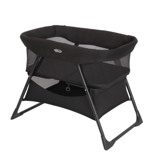 Culcus pentru bebelusi Graco Side-by-Side, pliabil, cu saltea confortabila