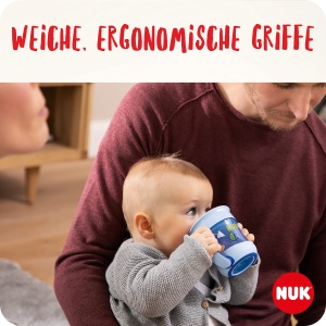 Cupa de invatare NUK Mini Magic, 160 ml, design 360, 2 bucati - Img 3