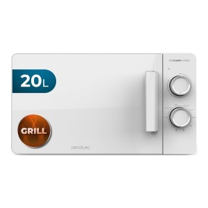 Cuptor cu microunde Cecotec Proclean 3120 Flatbed 20L 700W Grill 800W Tehnologie 3DWave