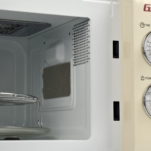 Cuptor cu microunde Girmi FM21 20L 700W Grill Design Vintage Crem - Img 7