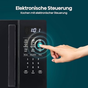 Cuptor cu microunde Hisense H20MOBS4HI 20 L 700W InverterTechAcoperire ceramicaGatit personalizat multifazatFunctie de dezghetareProgram automatMod Ec - Img 15