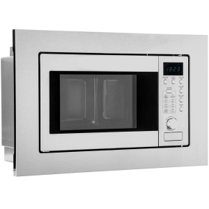 Cuptor cu microunde incorporabil Bomann MWG 2215 EB, 20L, 800W, inox