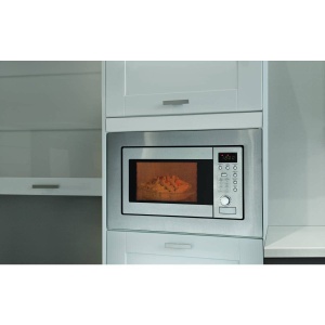 Cuptor cu microunde incorporabil Bomann MWG 2215 EB, 20L, 800W, inox - Img 2