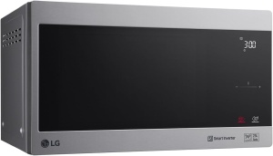 Cuptor cu microunde LG MS2595CIS cu tehnologie Smart Inverter, capacitate 25 litri, 1000 W, programe automate, niveluri de putere reglabile si functie EasyClean, argintiu - Img 2