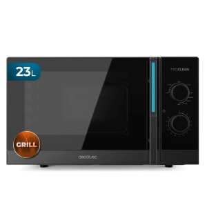 Cuptor cu microunde mecanic Cecotec Proclean 4120, 23L, 800W, Grill 1000W, Timer 35 minute