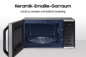 Cuptor cu microunde Samsung MG2AK3515ASEG, 800 W, 23 l, argintiu - Img 7