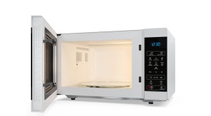 Cuptor cu microunde SHARP MS51ES (cuptor cu microunde: 900W, 11 niveluri de putere, functie de dezghetare, dimensiuni: 513x306x394cm), argintiu - Img 5
