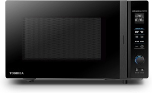 Cuptor cu microunde si friteuza cu aer cald 4 in 1 Toshiba 25L, 2100W, Inverter , functie grill, usor de curatat, Email Antibacterian, 36 Moduri de Gatire, Negru - Img 8