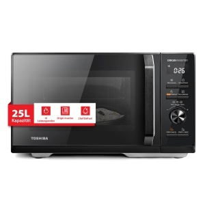 Cuptor cu microunde Toshiba MW3-AM25PFI, 25L, 900W, Negru