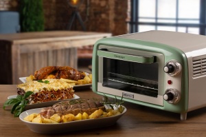 Cuptor electric Ariete 3919 Vintage, 10 L, 800W, Verde - Img 8