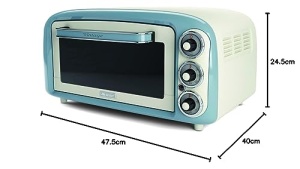 Cuptor electric Ariete Vintage 979, 18L, 1300W, albastru - Img 5