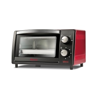 Cuptor electric Girmi FE10, 800 W, 10 litri, negrurosu
