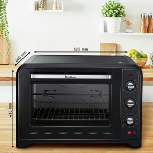 Cuptor Electric Moulinex Optimo 60L, 2200W, Negru - Img 2