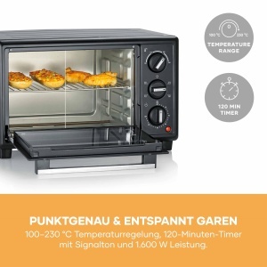 Cuptor electric Severin TO 2079, 20L, 1600W, negru - Img 7