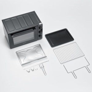 Cuptor electric Severin TO 9025 46L cu functie de convectie rotisor si timer negru - Img 5