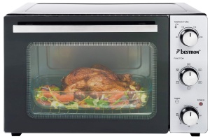 Cuptor Mini Bestron AOV31PS, 31L, 1500W, Inox - Img 11