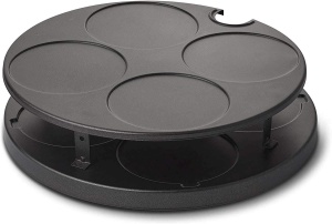 Cuptor pentru mini-pizza Emerio PO-116124.1, 8 portii, capac teracota, roz - Img 6