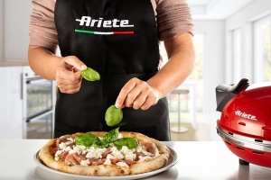 Cuptor pentru pizza Ariete 909, 1200W, 400C, cu placa rezistenta la foc, rosu - Img 3
