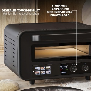 Cuptor pentru pizza Princess 112780, 15L, 2100W, 400C, compact si portabil - Img 7