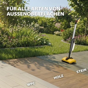 Curatitor multifunctional de terase WAGNER Levaro Powerbrush 18V - Img 9
