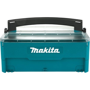 Cutie de depozitare Makita P-84137, 2 compartimente, cu maner, 395 x 295 x 233 mm - Img 2