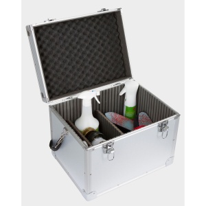 Cutie de ingrijire pentru cai Kerbl AluSafe din aluminiu, cu protectie si organizare - Img 3